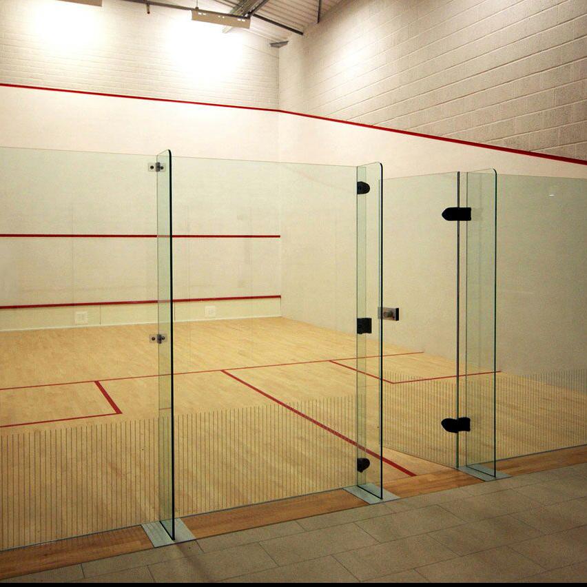 Squash Court Glass Back Wall-A ONE WOOD CRAFT LLP