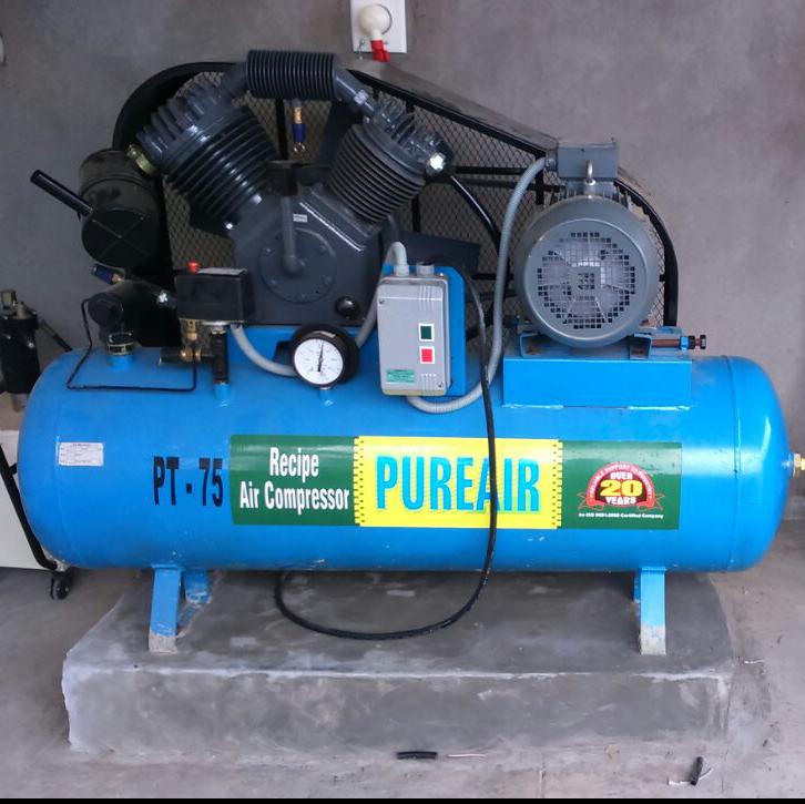 Reciprocating Air Compressor 7.5hp -Anuraj Equipments Pvt Ltd 