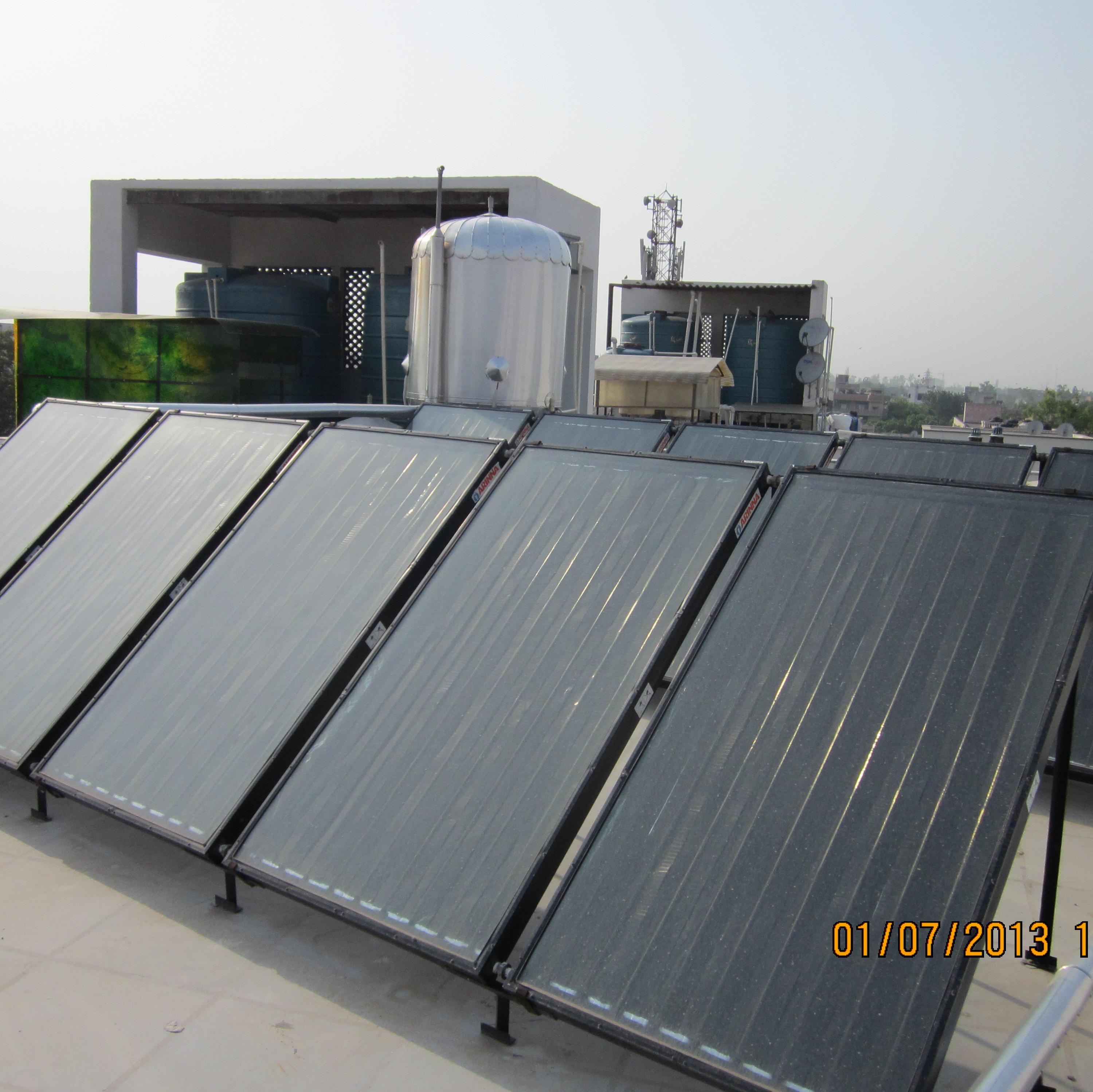 solar water heater fpc model-omlight solar LLP