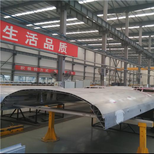 aluminum roof for metro/railway stock/train-Shandong Nollvetec Lightweight Equipment Co.,Ltd