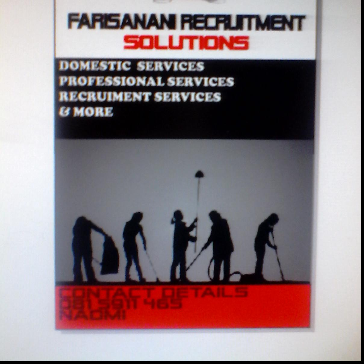 Recruitment-Farisanani Recruitment Solutions 