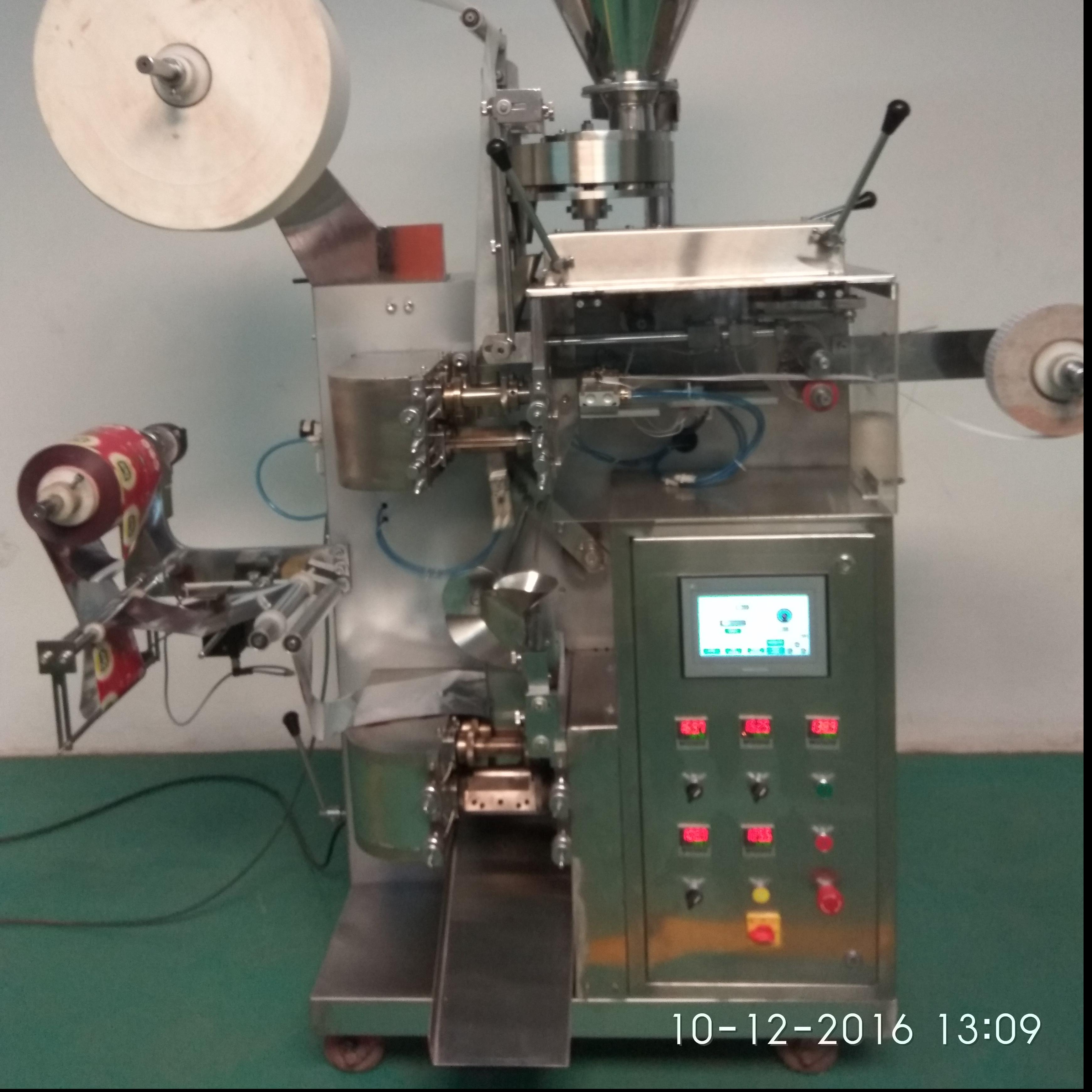 Tea bag machine with outer pouch-Sidsam Formilan Machines Pvt. Ltd.
