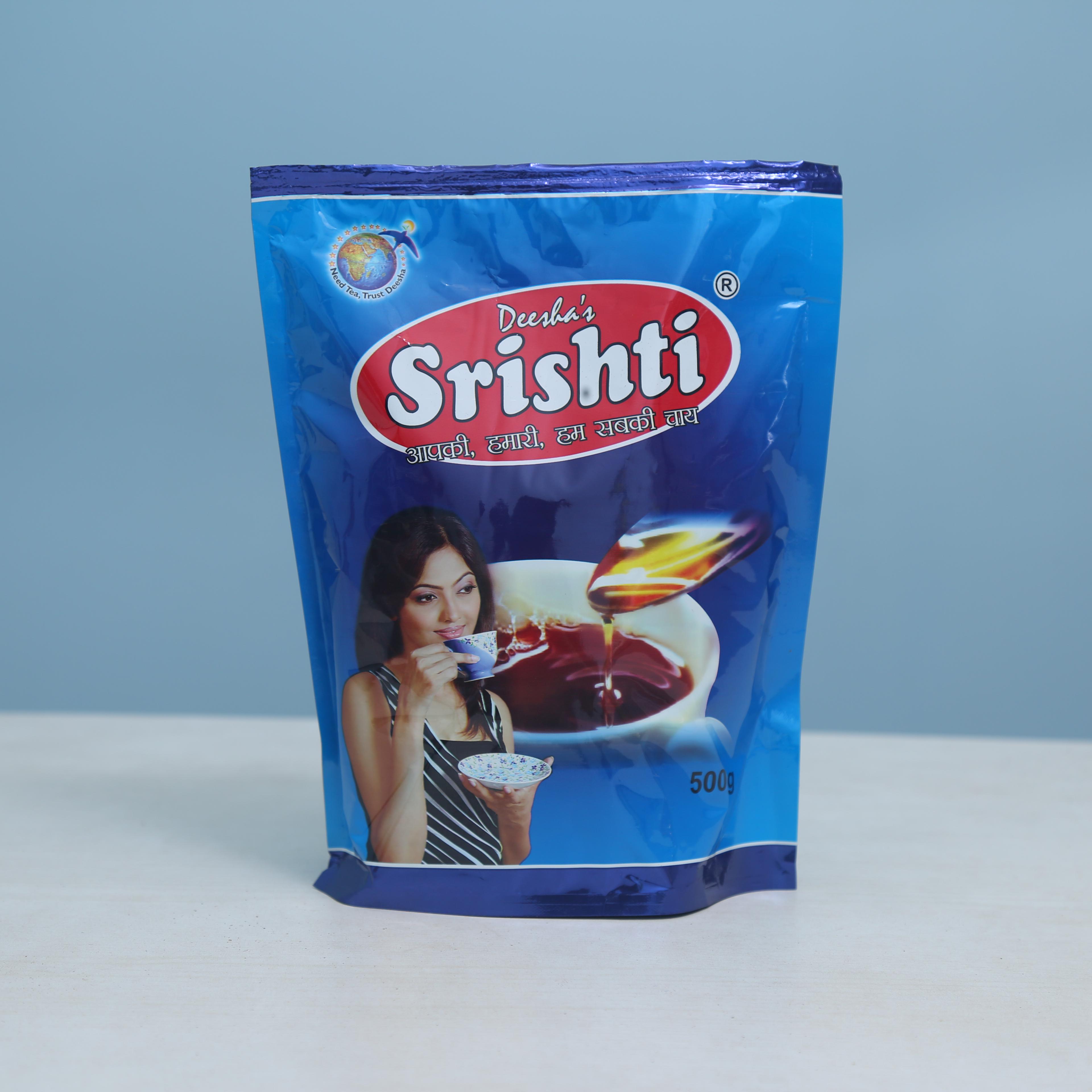 Shrishti Tea -500 g Pouch-Deesha Trade Endeavours Pvt. Ltd.