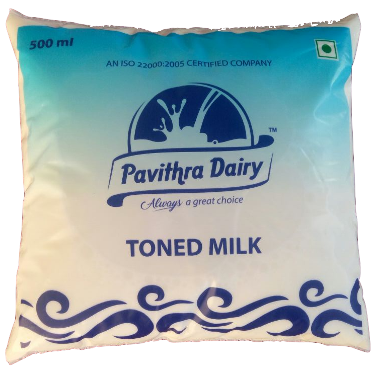 Toned Milk-Pavithra Dairy Products