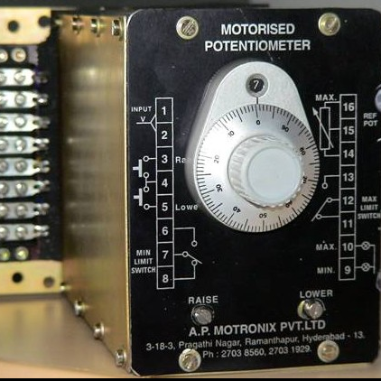 Motorized Potentiometer (Wall Mount)-AP MOtronix Pvt Ltd