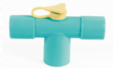 T Piece 22mm-22mm-22mm/15F With 7.6mm Port & Plug-Code 1426-Orig Pharmaceuticals Pvt.Ltd