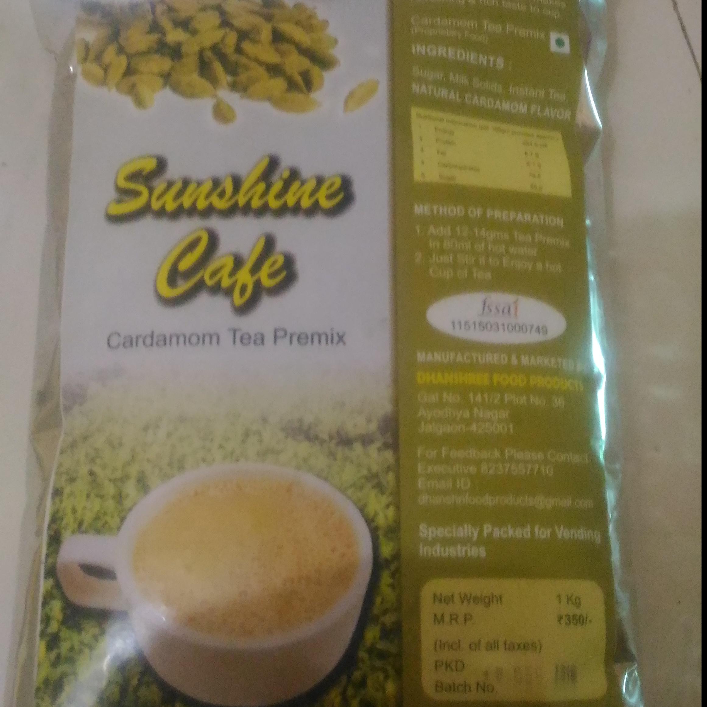 Cardamom tea premix-Dhanshree Food Products