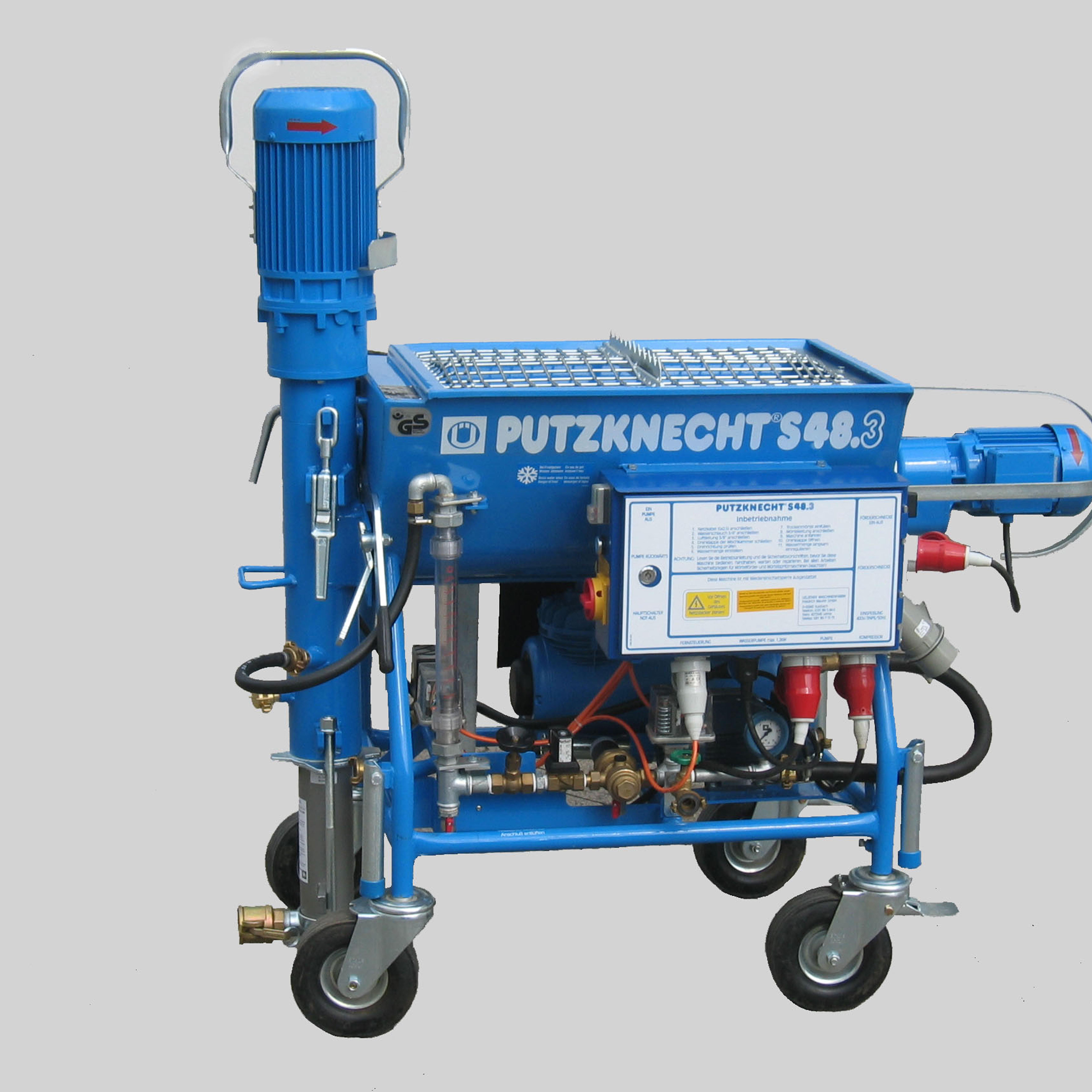 Automatic Plastering Machine-Ind-Tech Consultants