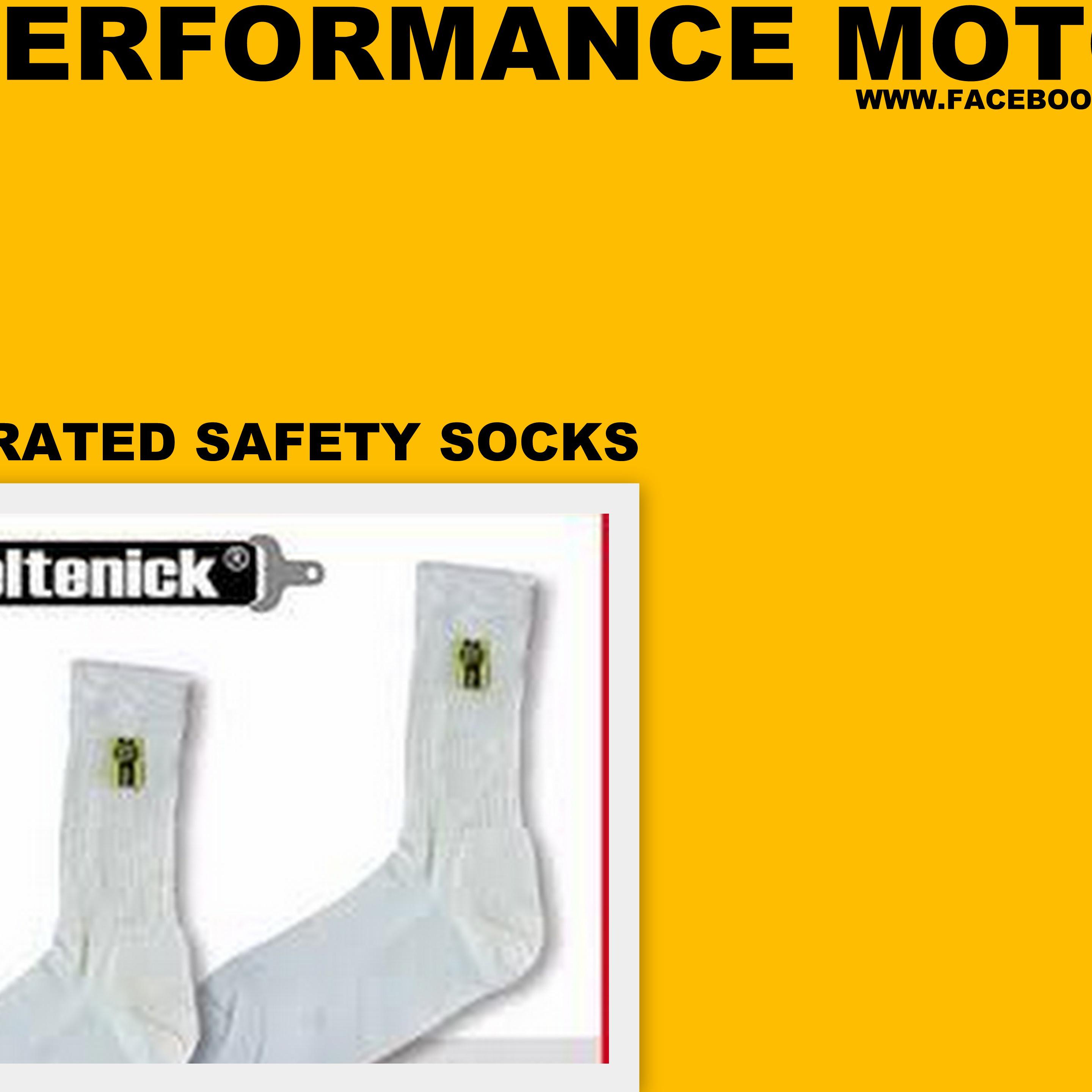 sfi 3.3 socks (nomex material, beltenick / omp / sparco / simpson)-HYPERFORMANCE MOTORSPORT