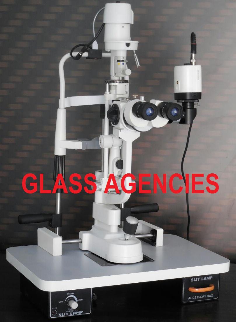 Slit Lamp Haag Streit Type Five step with Camera -Glass Agencies