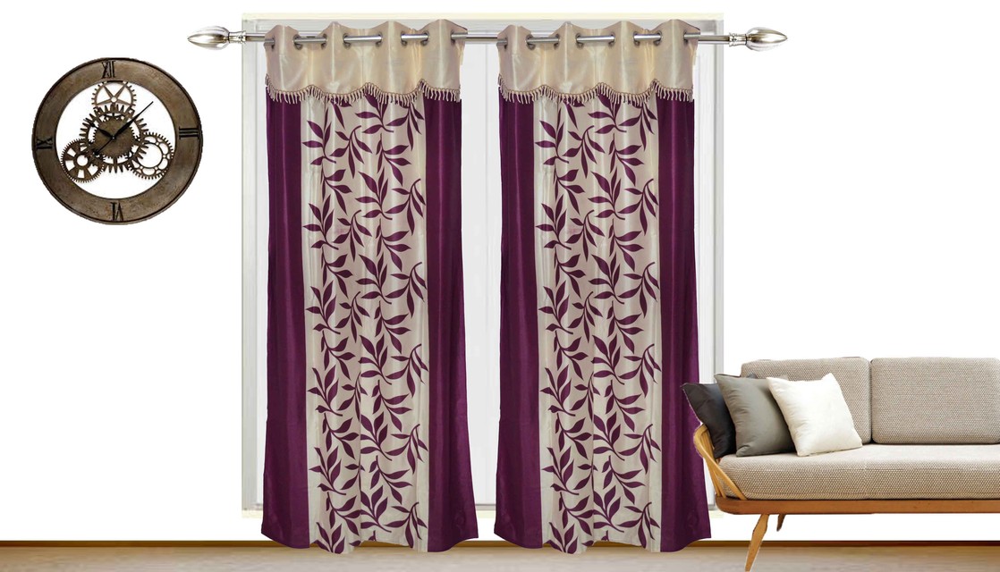 Swarosk Maroon-Curtainista