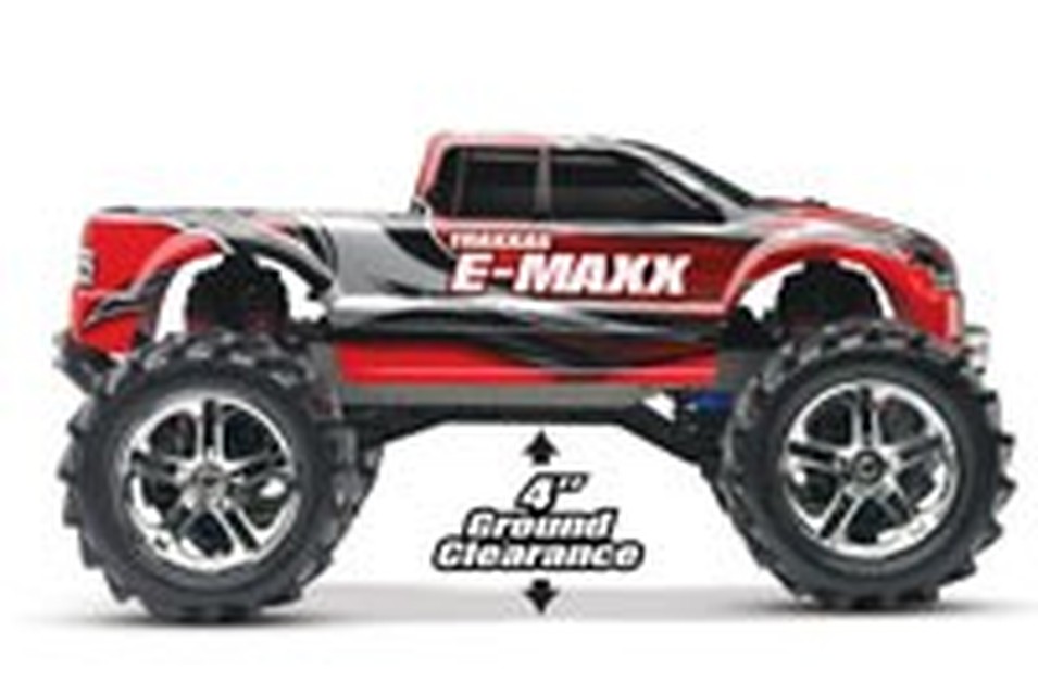 TRAXXAS E-MAXX RTR W/2.4GHz RADIO, EXV RC CAR-D'TASK AUTO RENNEN INDIA