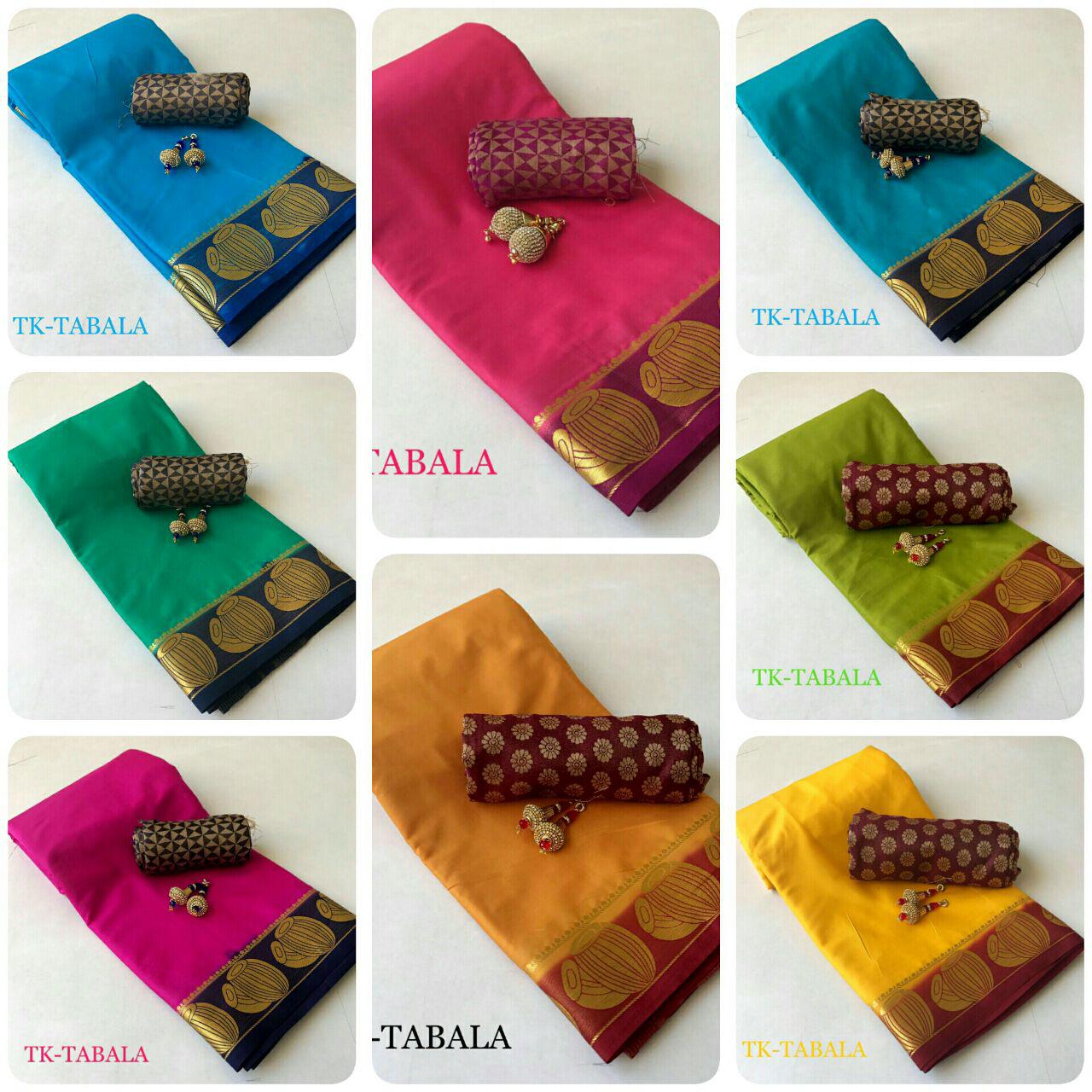 Tabala Mysore Silk Saree-Trendzkafe Technologies Private Limited