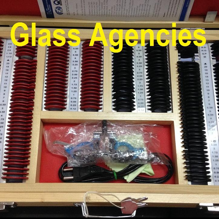 Trial Lens Kit Black and Red-Glass Agencies