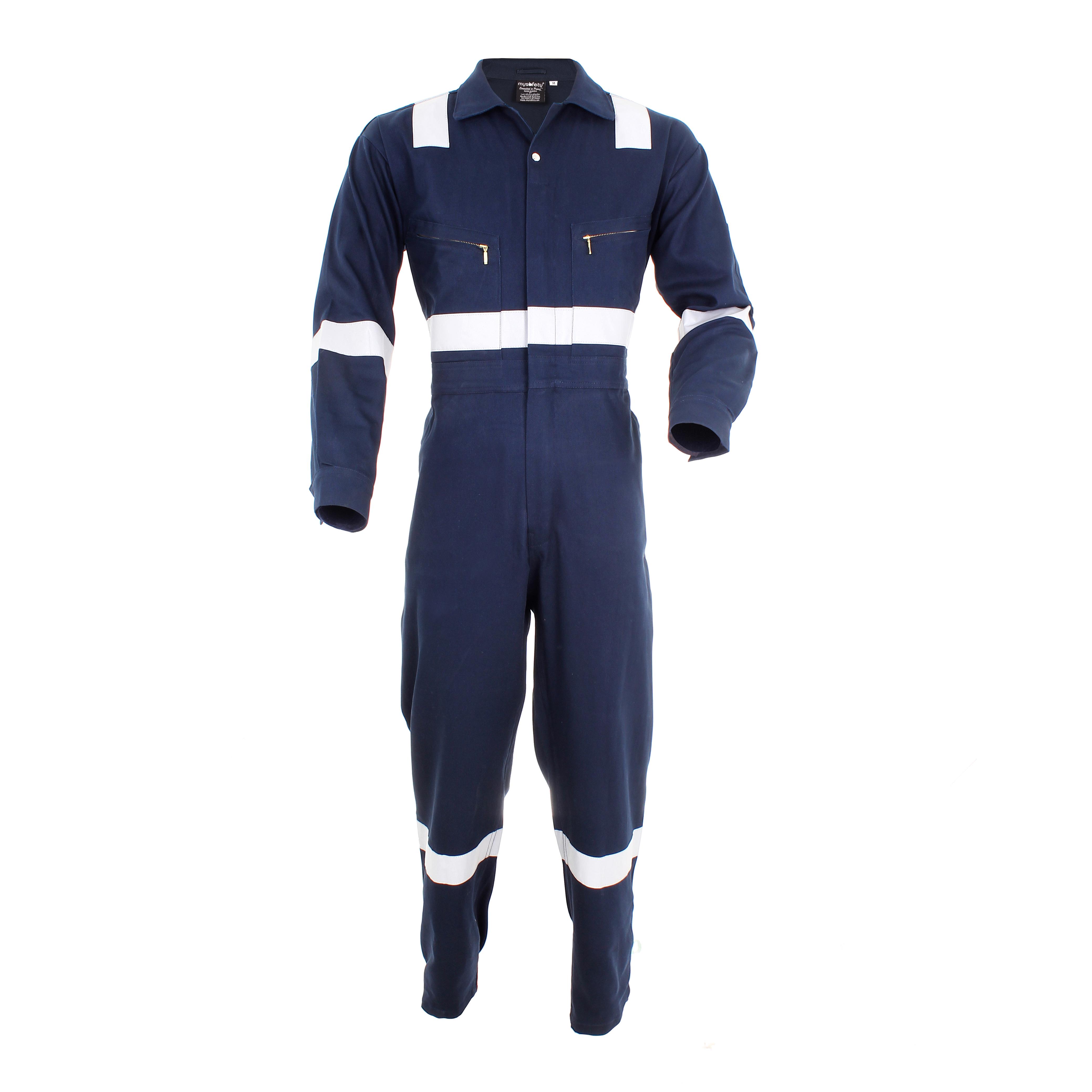 Coverall Flame Retardant | Reflective Tape | High Quality Basic Coverall-ACI Garments