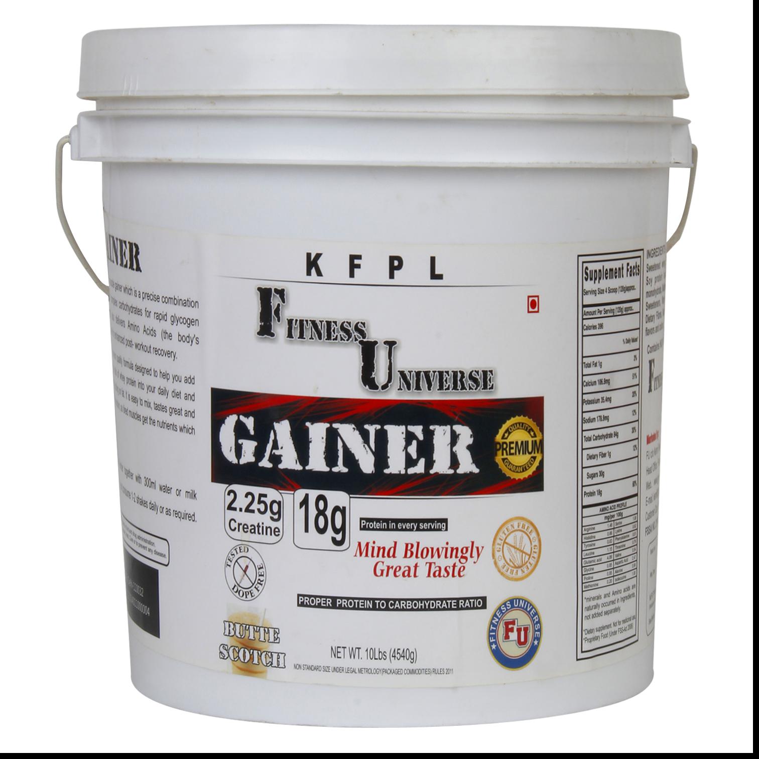 Fitness UNiverse Gainer-Kerni Fitness Private Limited