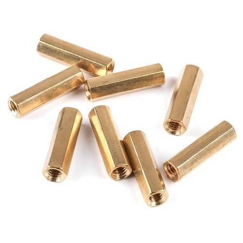 Brass Hex Stud-MAHAVIR TECHNOCRATES