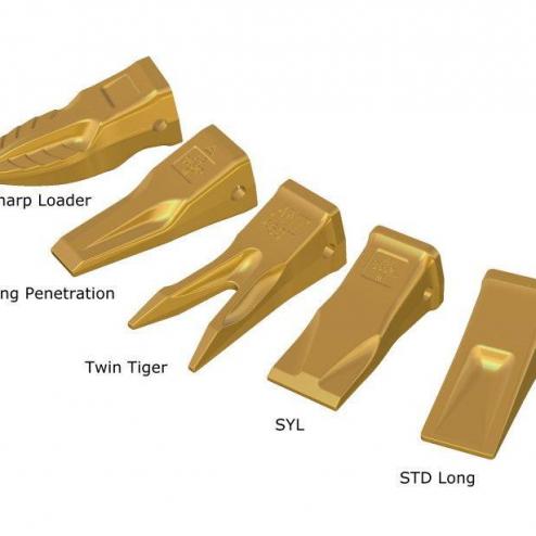 CAT Tooth (Flare, Short, Dirt, Rock Penetration, Rock Chisel, Tiger)-A&S Machinery Co., Ltd.