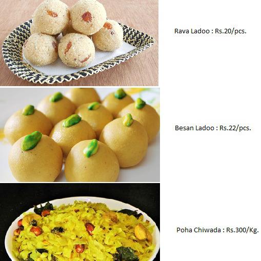 Ganapati Festival Sweets-Zaika Catering