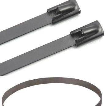 Stainless Steel Pvc Coated cable Tie in Mumbai-Rivia Cable Ties
