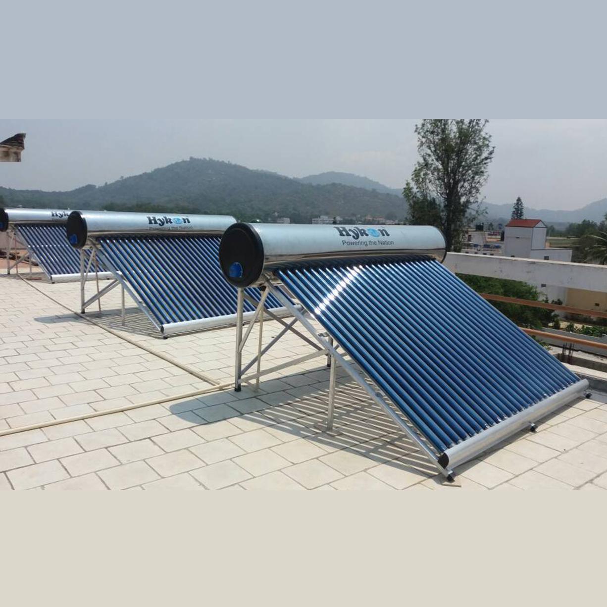 Trio Solar Water Heater - Commercial-Trio solar private limited