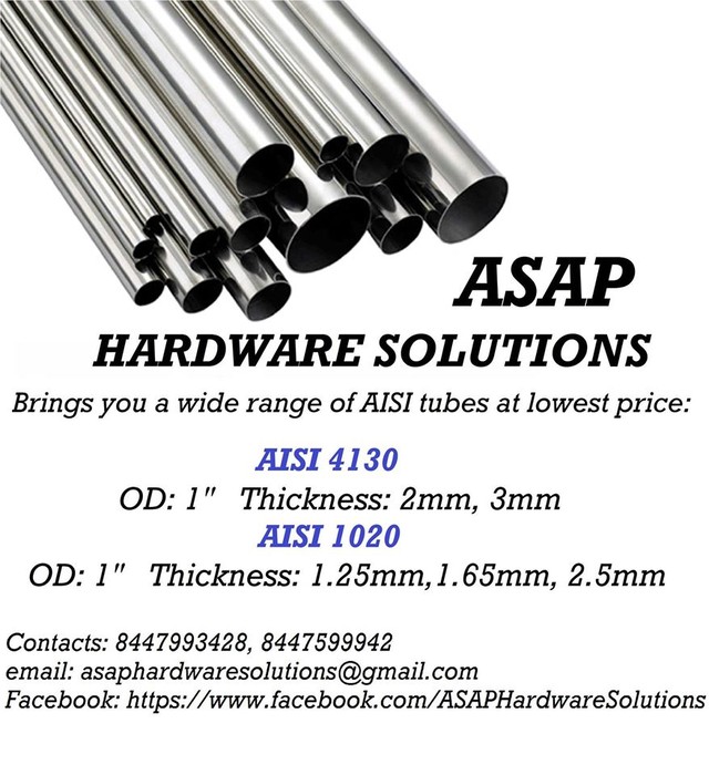 AISI 4130-ASAP Hardware Solutions