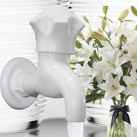 15MM Short Body Monarch Series Plastic Bathroom tap-Artic Bath