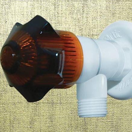 Monarch  - Angle Cock Crystal Head-Artic Bath