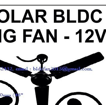 Solar ceiling FANs 12V 56 inches 30 watt-Natural Energy Transmit India