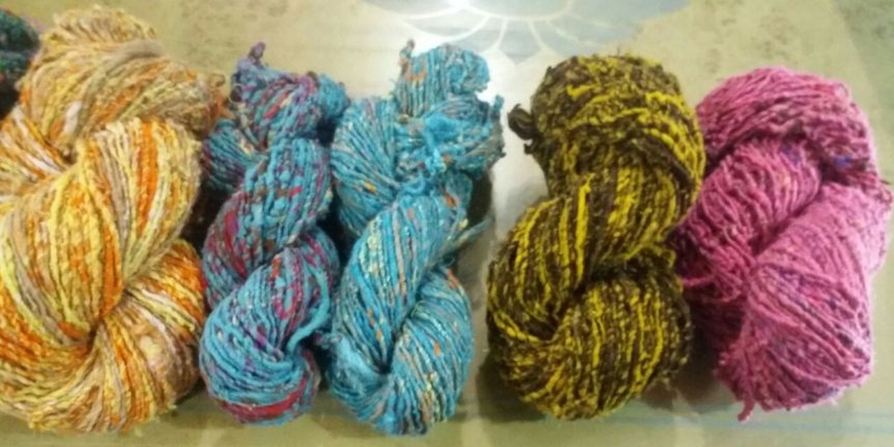 Cho-Cho Natural yarn-Balasundri polytex