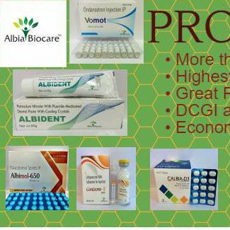 Pharma products by Albia Biocare-Albia Biocare