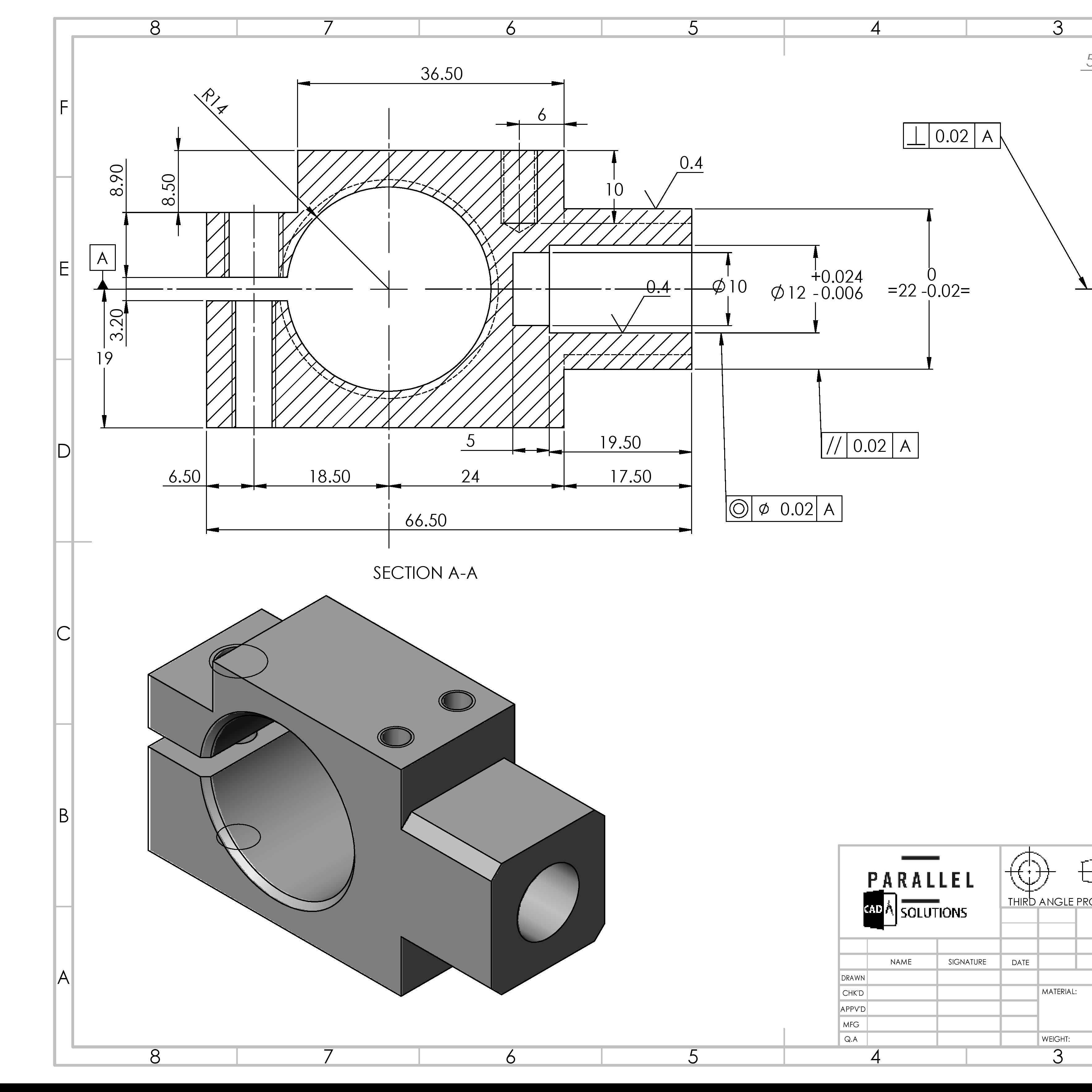 2D &3D drafting-parallel cad solutions