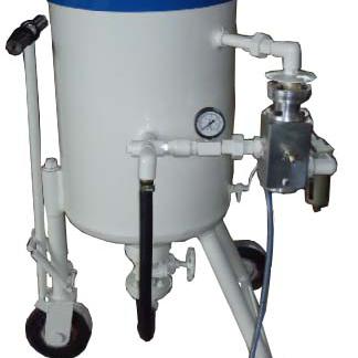 Portable abrasive blast p7-1001-Metablast