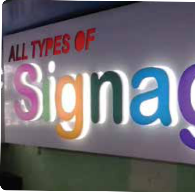 Acrylic Sinages-Rebellionz Media LLP