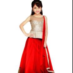 SR Creation Red Net Lahenga