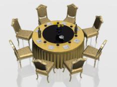 RESTAURANT TABLE & CHAIRS (1301)