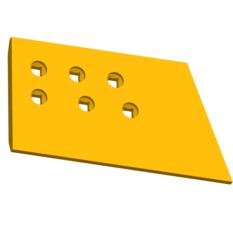 Komatsu Dozer Cutting Edge