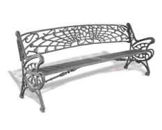 OUT DOOR GARDEN BENCH (677)