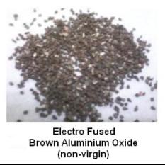 Electro Fused Brown Aluminium Oxide  (Non-Virgin)