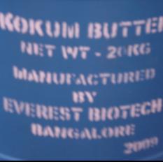 Vegetable fat - kokum butter -