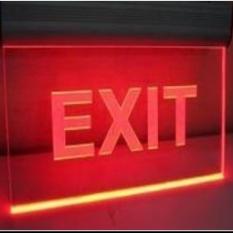 LED EDGE SIGNAGE (EXIT SIGN)