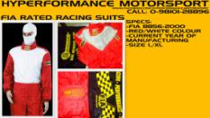 FIA - TRIPPLE LAYRED RACING SUITS