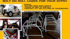 FIA SPEC - BOLT ON ROLL CAGES FOR RALLY CARS / SUV