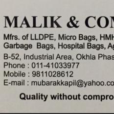 Bio waste collection bags (Hospital bags) 