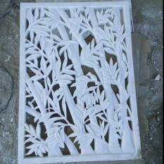 Wall panel made by Africa White marble