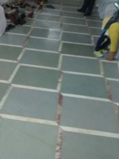 Ntural Aqua Green Lime stone flooring