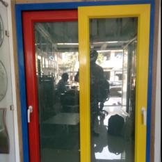 Upvc coloured window 