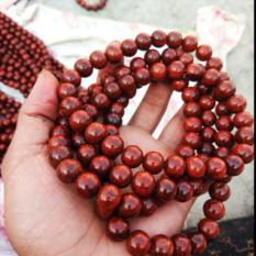 Red Sandalwood mala and beads