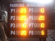 Car Parking Information Display