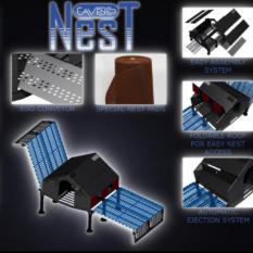 automatic nest system for breeder layers